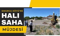Omurca Köyü’ne Halı Saha Müjdesi