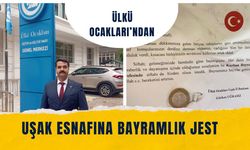 Ülkü Ocakları’ndan Uşak Esnafına Bayramlık Jest