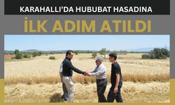 Karahallı’da Hububat Hasadına İlk Adım Atıldı
