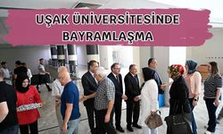Uşak Üniversitesinde Bayramlaşma
