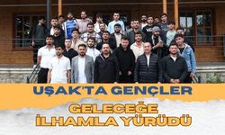 Uşak’ta Gençler Geleceğe İlhamla Yürüdü