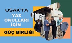 Uşak’ta Yaz Okulları İçin Güç Birliği