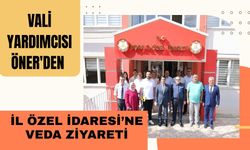 Vali Yardımcısı Öner'den İl Özel İdaresi’ne Veda Ziyareti