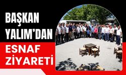 Başkan Yalım’dan Esnaf Ziyareti