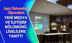 Uşak Üniversitesi Öğrencileri, Yeni Medya ve İletişim Bölümünü Liselilere Tanıttı