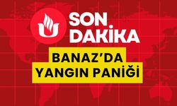 Banaz’da Yangın Paniği