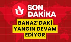 Uşak'ta Orman Yangını Sürüyor