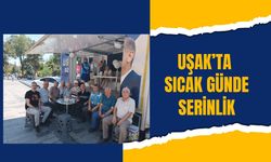 Uşak’ta Sıcak Günde Serinlik