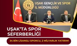 Uşak’ta Spor Seferberliği: 34 Bin Lisanslı Sporcu, 2 Milyarlık Yatırım!