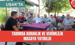 Uşak’ta Tarımda Kuraklık ve Verimlilik Masaya Yatırıldı