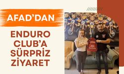 AFAD’dan Enduro Club’a Sürpriz Ziyaret