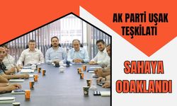 AK Parti Uşak Teşkilatı Sahaya Odaklandı