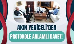 Akın Yeniceli’den Protokole Anlamlı Davet!