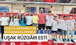 ANALİG Badminton Müsabakalarında Uşak Rüzgârı Esti