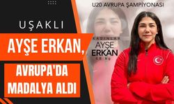 Uşaklı Ayşe Erkan, Avrupa'da Madalya Aldı