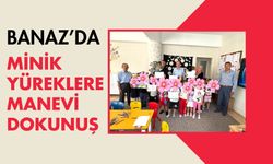 Banaz’da Minik Yüreklere Manevi Dokunuş