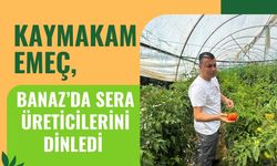 Kaymakam Emeç, Banaz’da Sera Üreticilerini Dinledi