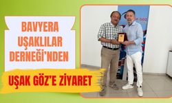 Bavyera Uşaklılar Derneği’nden Uşak Göz’e Ziyaret