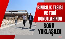 Binicilik Tesisi ve TOKİ Konutlarında Sona Yaklaşıldı