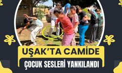Uşak’ta Camide Çocuk Sesleri Yankılandı
