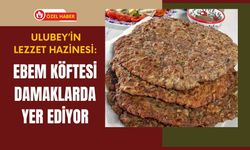 Ulubey’in Lezzet Hazinesi: Ebem Köftesi Damaklarda Yer Ediyor