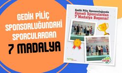 Gedik Piliç Sponsorluğundaki Sporculardan 7 Madalya