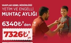 Vakıflar Genel Müdürlüğü Yetim ve Engelli Maaşlarını Artırdı