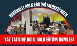 Karahallı Halk Eğitimi Merkezi’nden Yaz Tatiline Dolu Dolu Eğitim Hamlesi