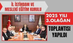 İl İstihdam ve Mesleki Eğitim Kurulu'nda Toplantı