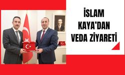 İslam Kaya’dan Veda Ziyareti