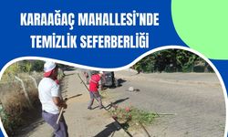 Karaağaç Mahallesi’nde Temizlik Seferberliği
