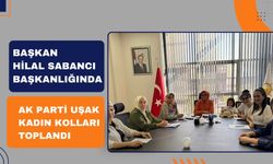 AK Parti Uşak Kadın Kolları Toplandı