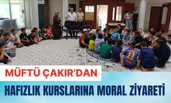 Müftü Çakır’dan Hafızlık Kurslarına Moral Ziyareti