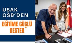 Uşak OSB’den Eğitime Güçlü Destek