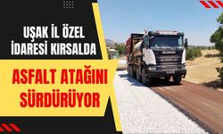 Uşak İl Özel İdaresi Kırsalda Asfalt Atağını Sürdürüyor