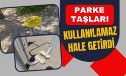 Parke Taşları Kullanılamaz Hale Getirdi