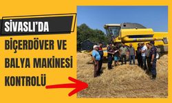 Sivaslı’da Biçerdöver ve Balya Makinesi Kontrolü
