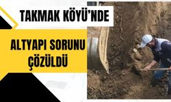 Takmak Köyü’nde Altyapı Sorunu Çözüldü