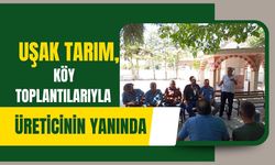 Uşak Tarım, Köy Toplantılarıyla Üreticinin Yanında