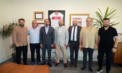 TFF İstanbul İl Disiplin Kurulu'ndan Mecnun Otyakmaz'a Ziyaret