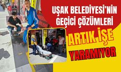 Uşak Belediyesi’nin Geçici Çözümleri Artık İşe Yaramıyor!..