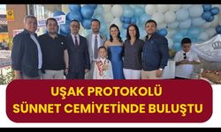 Uşak Protokolü Sünnet Cemiyetinde Buluştu