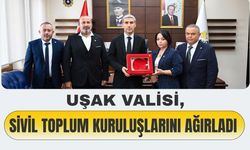 Uşak Valisi, Sivil Toplum Kuruluşlarını Ağırladı