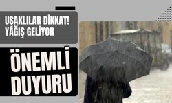 Uşaklılar Dikkat! Yağış Geliyor