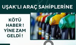 UŞAKLI ARAÇ SAHİPLERİNE KÖTÜ HABER! YİNE ZAM GELDİ!