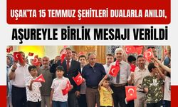 Uşak’ta 15 Temmuz Şehitleri Dualarla Anıldı, Aşureyle Birlik Mesajı Verildi