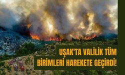 Uşak'ta Valilik Tüm Birimleri Harekete Geçirdi!