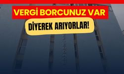 Vergi Borcunuz Var Diyerek Arıyorlar!