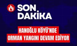 Uşak Hanoğlu Köyü'nde Yangınla Mücadele Sürüyor!