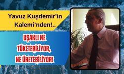Uşaklı Ne Tüketebiliyor, Ne Üretebiliyor!